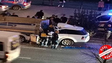 Samsun’da feci Kaza…İş adamı ağır yaralandı