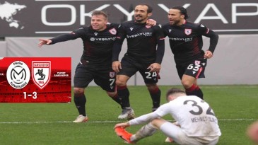 Samsunspor Manisa’yı Ezdi Geçti