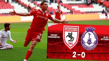 Yılport Samsunspor – Afjet Afyonspor Maç özeti…Tıkla izle