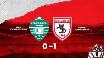 Yılport Samsunspor, Trakya seferinden 3 puanla dönüyor