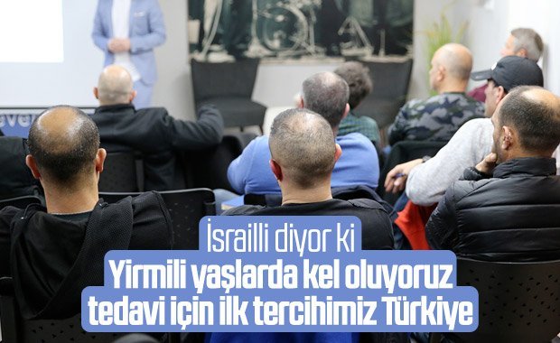 İsrailliler, saç ektirmek için Türkiye’yi tercih ediyor