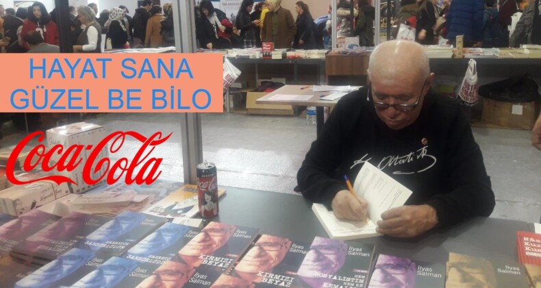 İlyas Salman, Kitap fuarında imza gününe katıldı