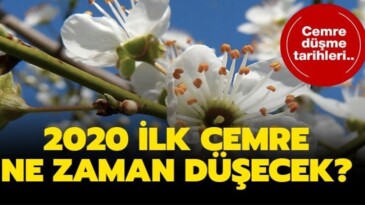 Cemre ne zaman düşecek?