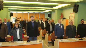 Atakum Meclisi’nde şehitler için ortak bildiri