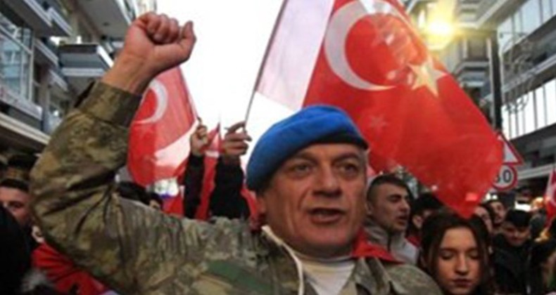 Samsun şehitleri için yürüdü!