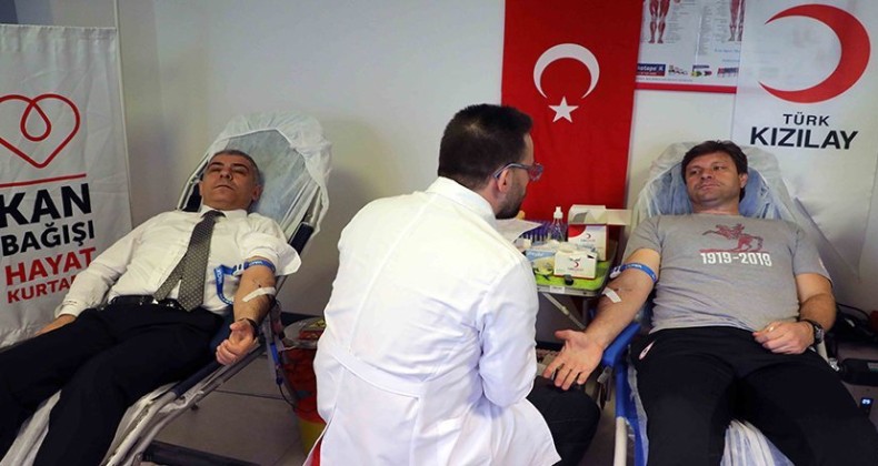 Samsunspor’dan kan bağışı