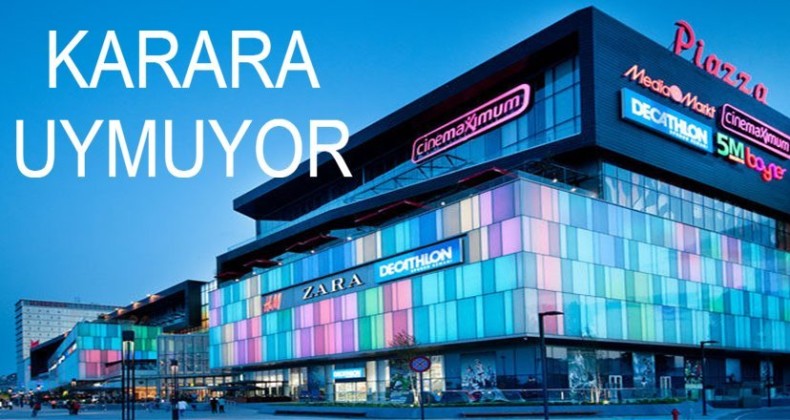 Piazza Avm’ye tepki yağdı!