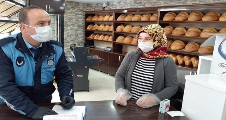 Canik’te fırınlara sıkı denetim