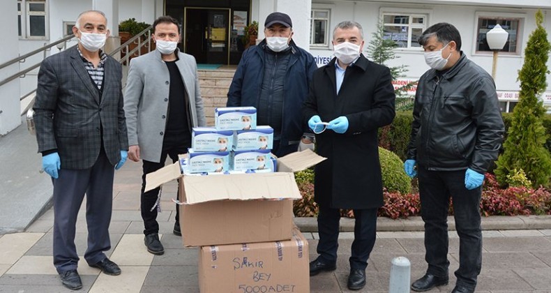 Havzalıların maskesi hayırsever İş adamından