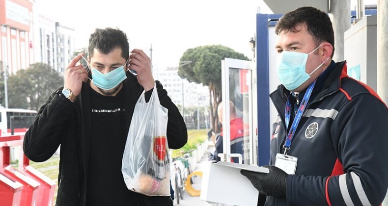 Tranvaylarda ‘maskeli dönem’ başladı
