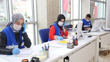 Canik belediyesi sokağa çıkma yasağına hazır