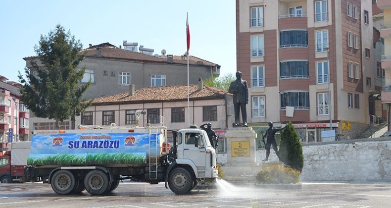 Havza Belediyesinden Pazar mesaisi