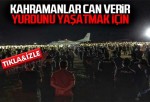 Samsunlu Şehidi Arkadaşları uğurladı