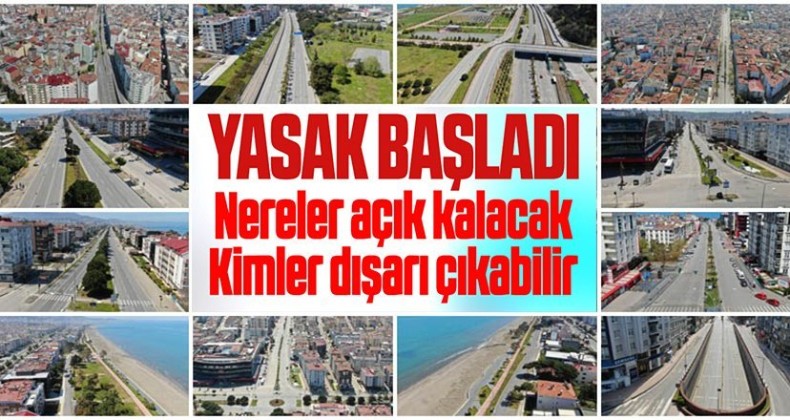 3 günlük sokağa çıkma yasağı başladı