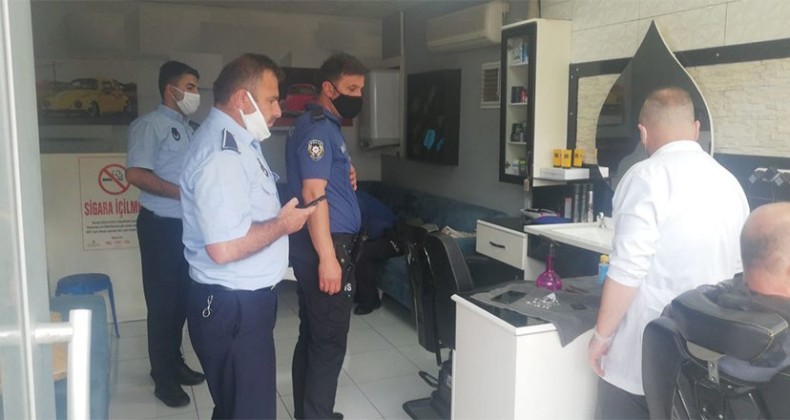 Tekkeköy’de sıkı denetim