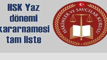 İşte Samsun’da görev yeri değişen isimler