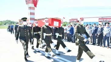 Şehidimiz Samsun’da