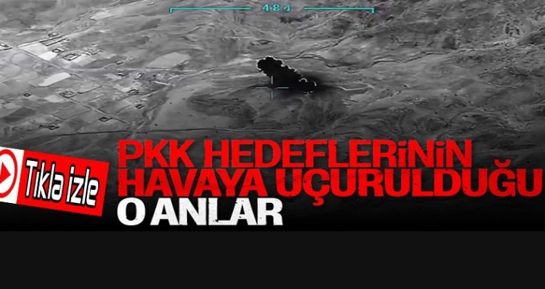 Pençe-Kartal Operasyonu’ndan ilk görüntüler