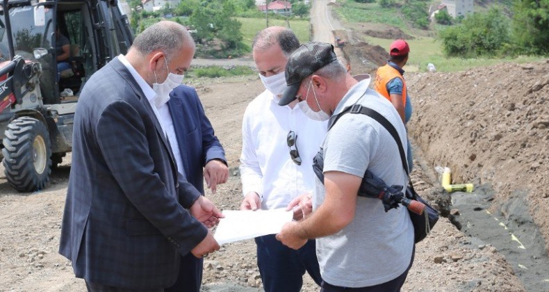 Teknepınar mahallesi doğalgaza kavuşuyor