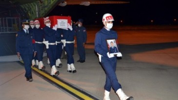 Şehit Astsubay Demirci’nin cenazesi Havza’ya getirildi