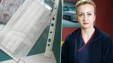 Maske alırken dikkat! Eğer üzerinde bu işaret yoksa