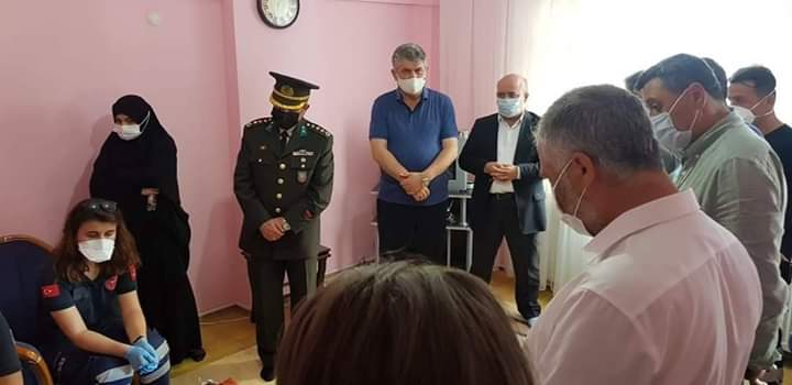 Havza’ya şehit ateşi düştü