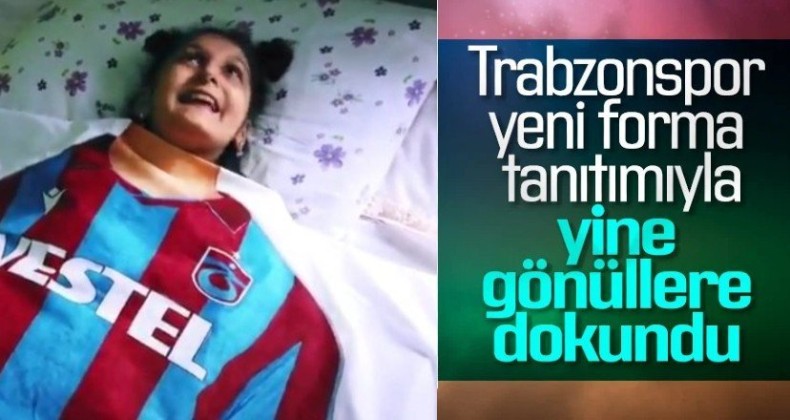 Trabzonspor’dan gönüllere dokunan forma tanıtımı