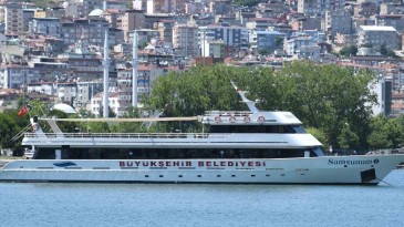 Samsun’da gemi seferleri başladı