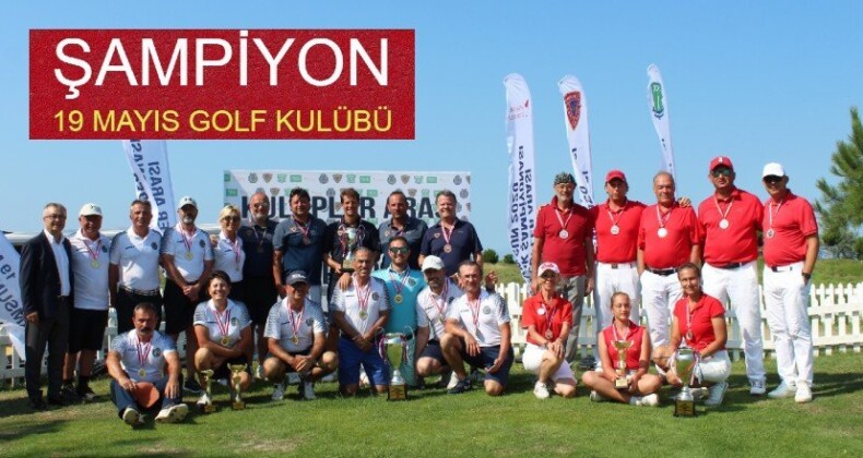 Golf Turnuvası sona erdi
