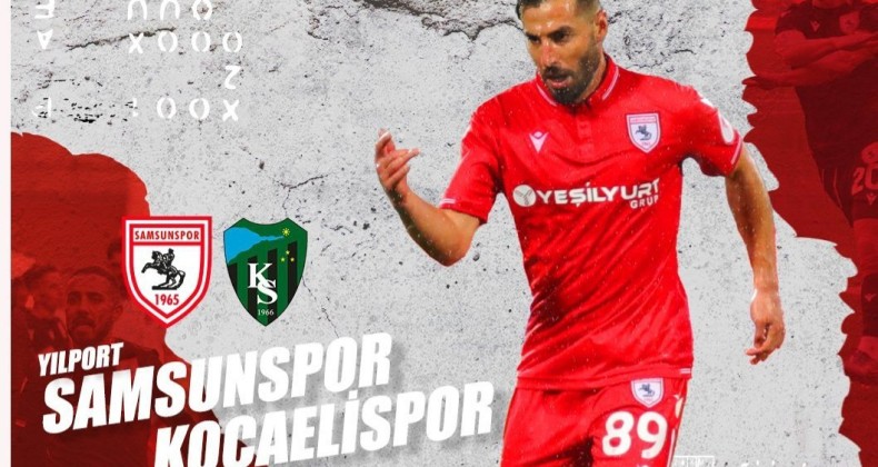 Samsunspor – Kocaelispor maçı canlı yayınlanacak