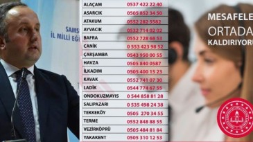 Samsun’da uzaktan eğitim destek birimi kuruldu