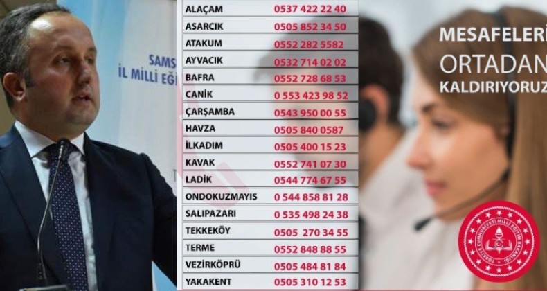 Samsun’da uzaktan eğitim destek birimi kuruldu