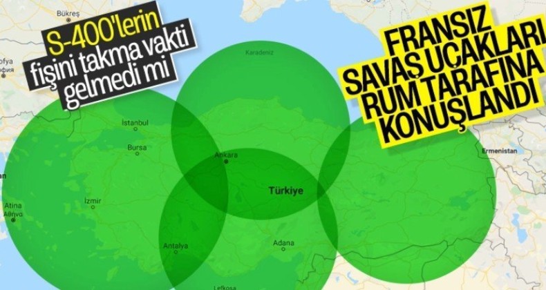 Fransız savaş uçakları, Güney Kıbrıs’a indi