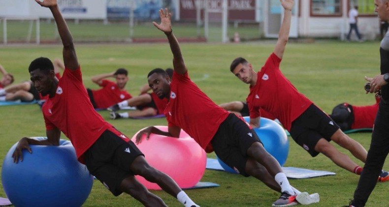 Samsunspor’da Altay maçı hazırlıkları