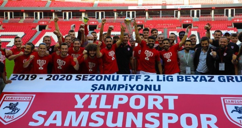Samsunspor kupasını aldı