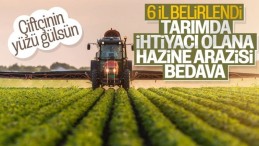 Samsun’da çiftçilere hazine arazisi bedava verilecek!