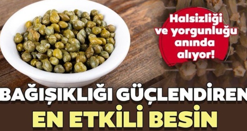 Bu gıda halsizliği ve yorgunluğu anında alıyor!