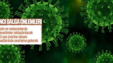 Koronavirüs salgınına karşı alınacak yeni tedbirler