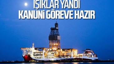 Kanuni, Mersin’de görev bekliyor