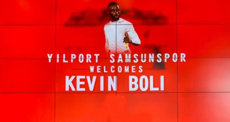 Kewin Boli Samsunspor’da