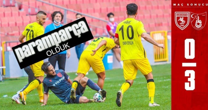 Yılport Samsunspor: 0 – İstanbulspor: 3