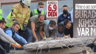 İzmir’de yaşayan depremin en acı sorusu: Burada kimse var mı