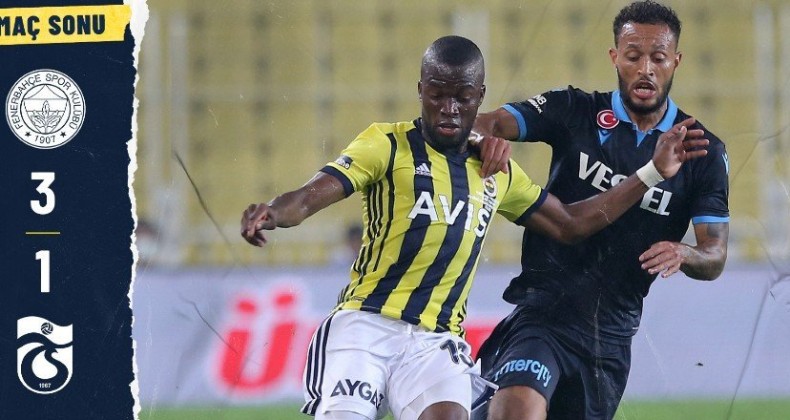 Fenerbahçe: 3 – Trabzonspor: 1