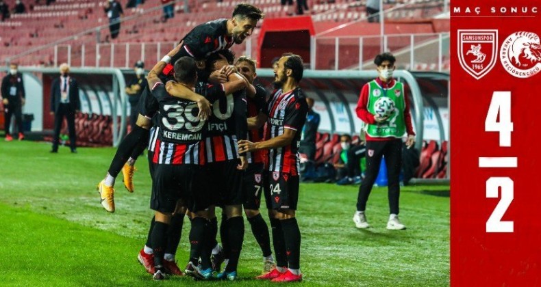 Samsunspor şov yaptı…Tıkla izle…