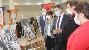 Atakum Belediyesi ‘Fotoğraflarla Atatürk’ sergisine ev sahibi oldu