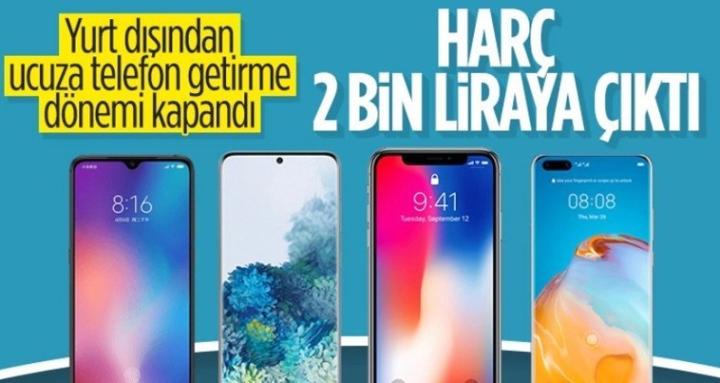 Cep telefonu IMEI kayıt ücretlerine 2021’de zam geliyor