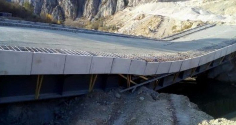 Hizmete girmeden çöktü!