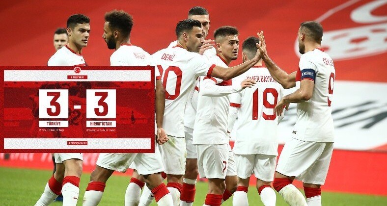 A Milli Takım yine galip gelemedi!