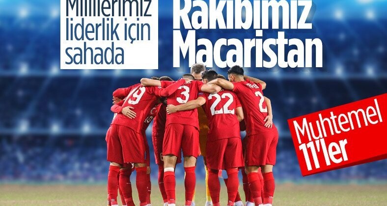 Macaristan-Türkiye maçının muhtemel 11’leri