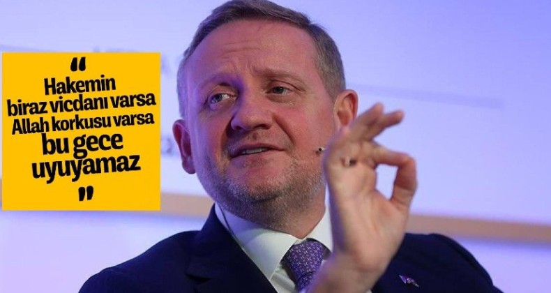 Gümüşdağ, maçın hakemine ateş püskürdü!